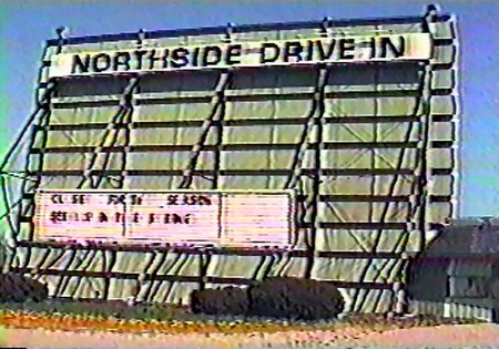 Northside Drive-In Theatre - Screen From Darryl Burgess